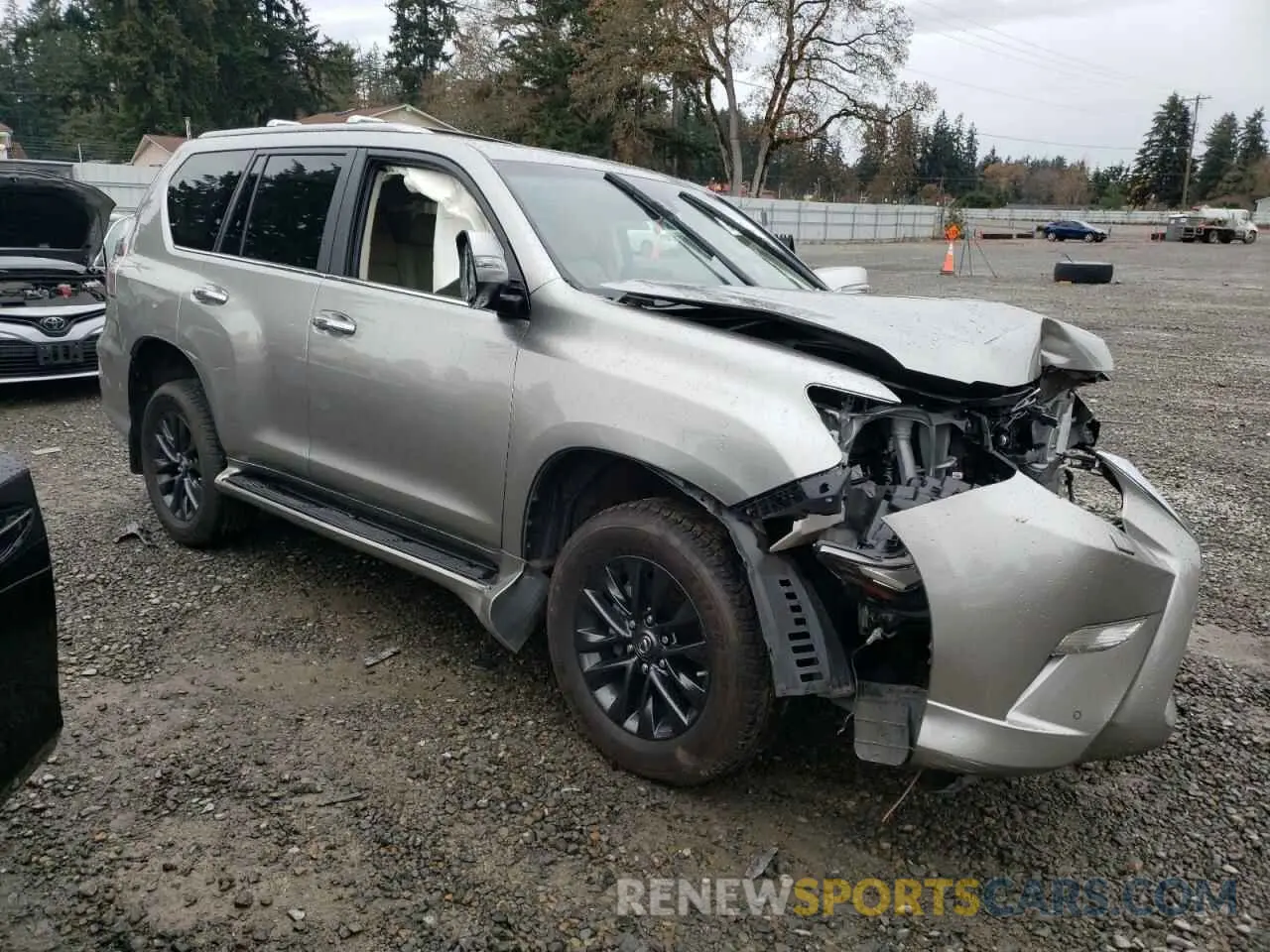 4 fotografías del automóvil dañado JTJAM7BX8P5368285 LEXUS GX 2023