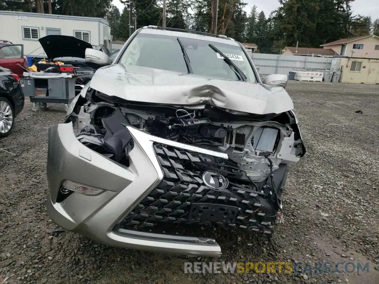 5 fotografías del automóvil dañado JTJAM7BX8P5368285 LEXUS GX 2023