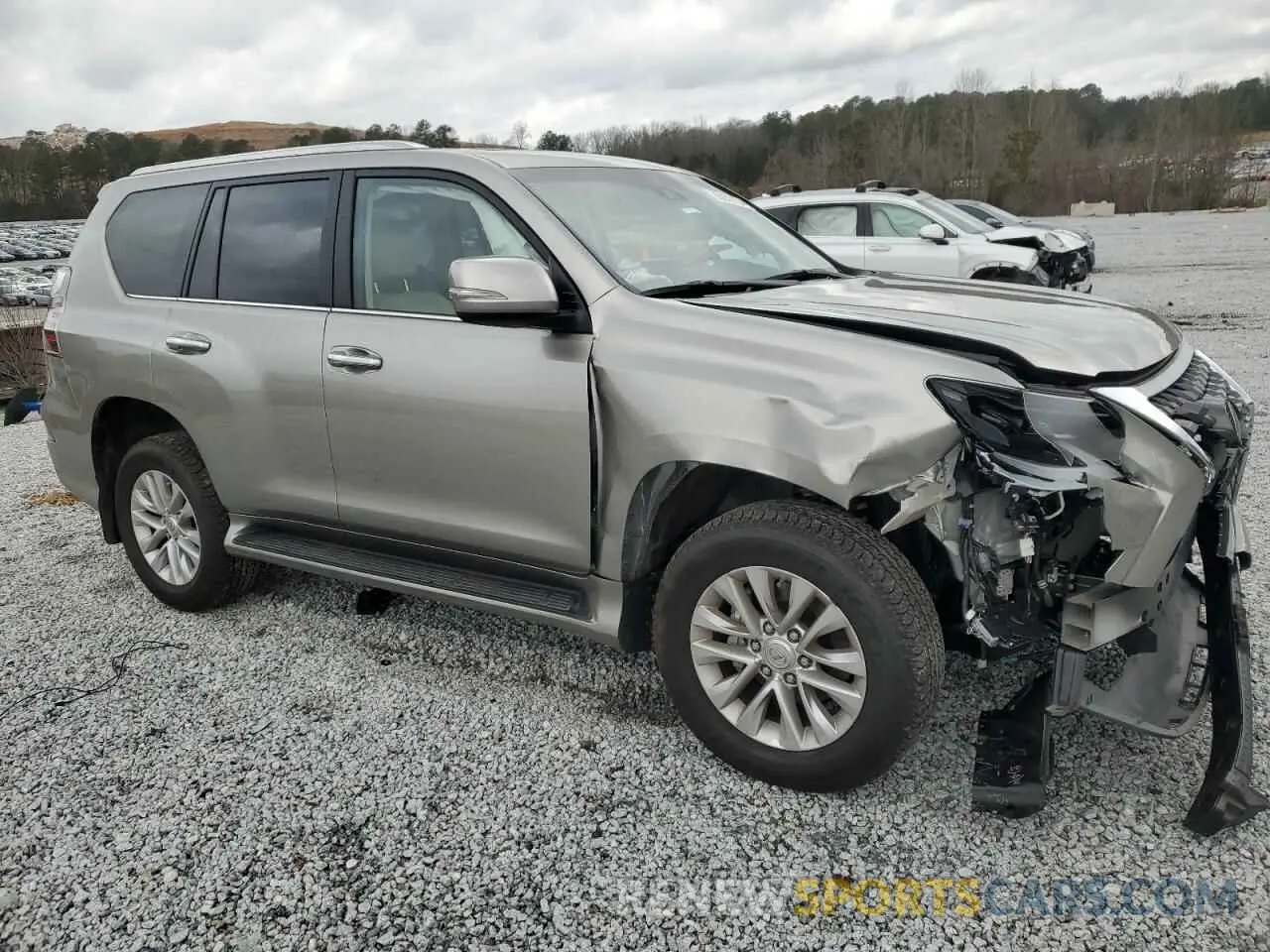 4 fotografías del automóvil dañado JTJAM7BXXP5373651 LEXUS GX 2023