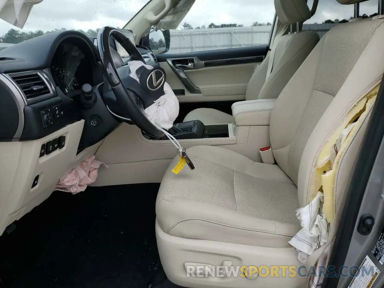 7 fotografías del automóvil dañado JTJAM7BXXP5373651 LEXUS GX 2023