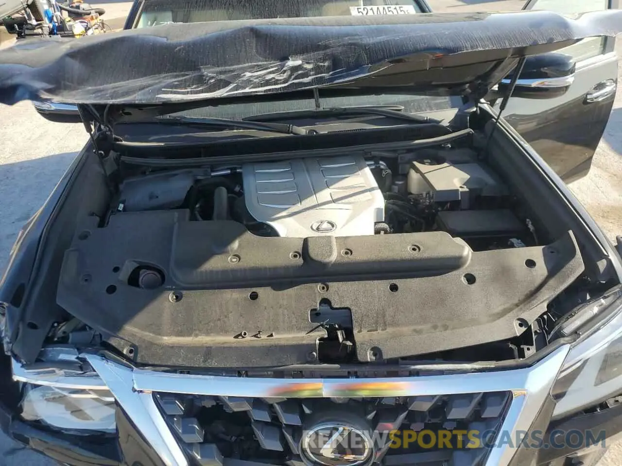 12 fotografías del automóvil dañado JTJGM7BX0P5341351 LEXUS GX 2023