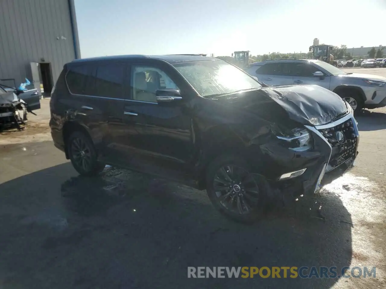 4 fotografías del automóvil dañado JTJGM7BX0P5341351 LEXUS GX 2023