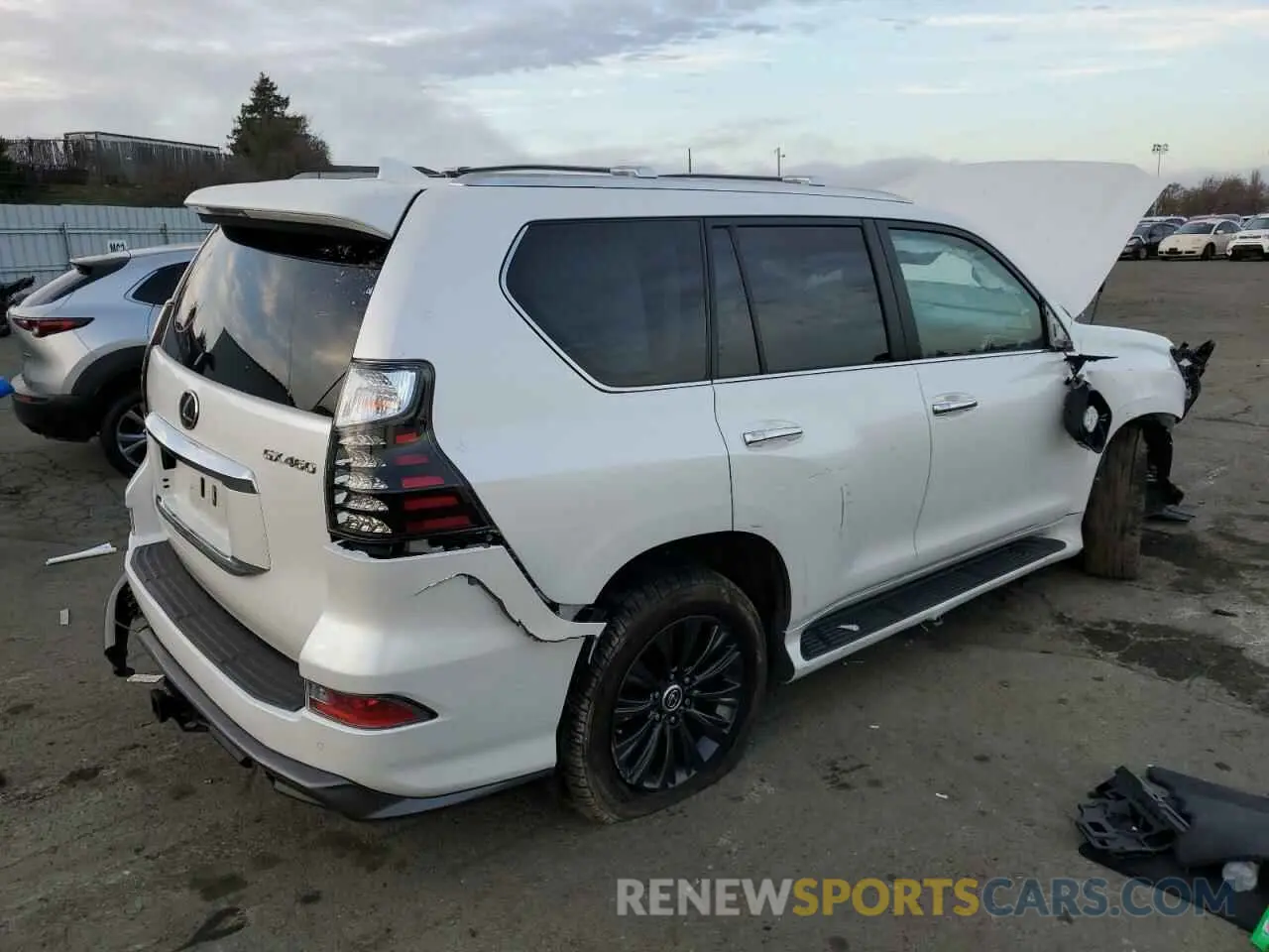 3 fotografías del automóvil dañado JTJGM7BX0P5361115 LEXUS GX 2023