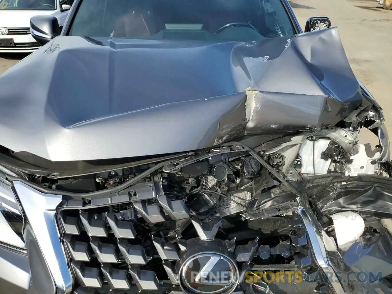 12 fotografías del automóvil dañado JTJGM7BX0P5367285 LEXUS GX 2023
