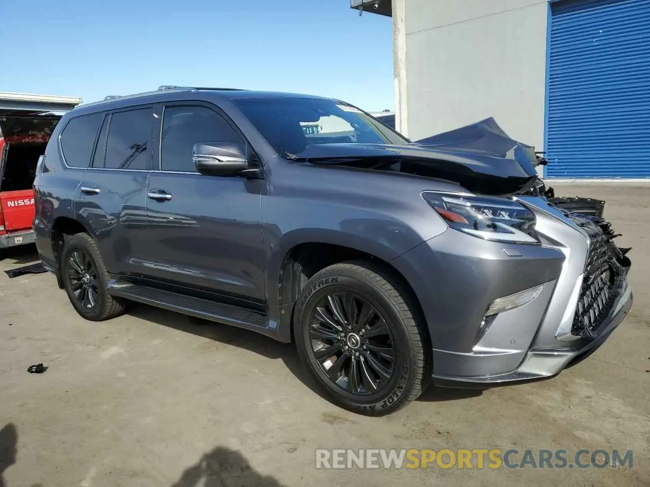 4 fotografías del automóvil dañado JTJGM7BX0P5367285 LEXUS GX 2023