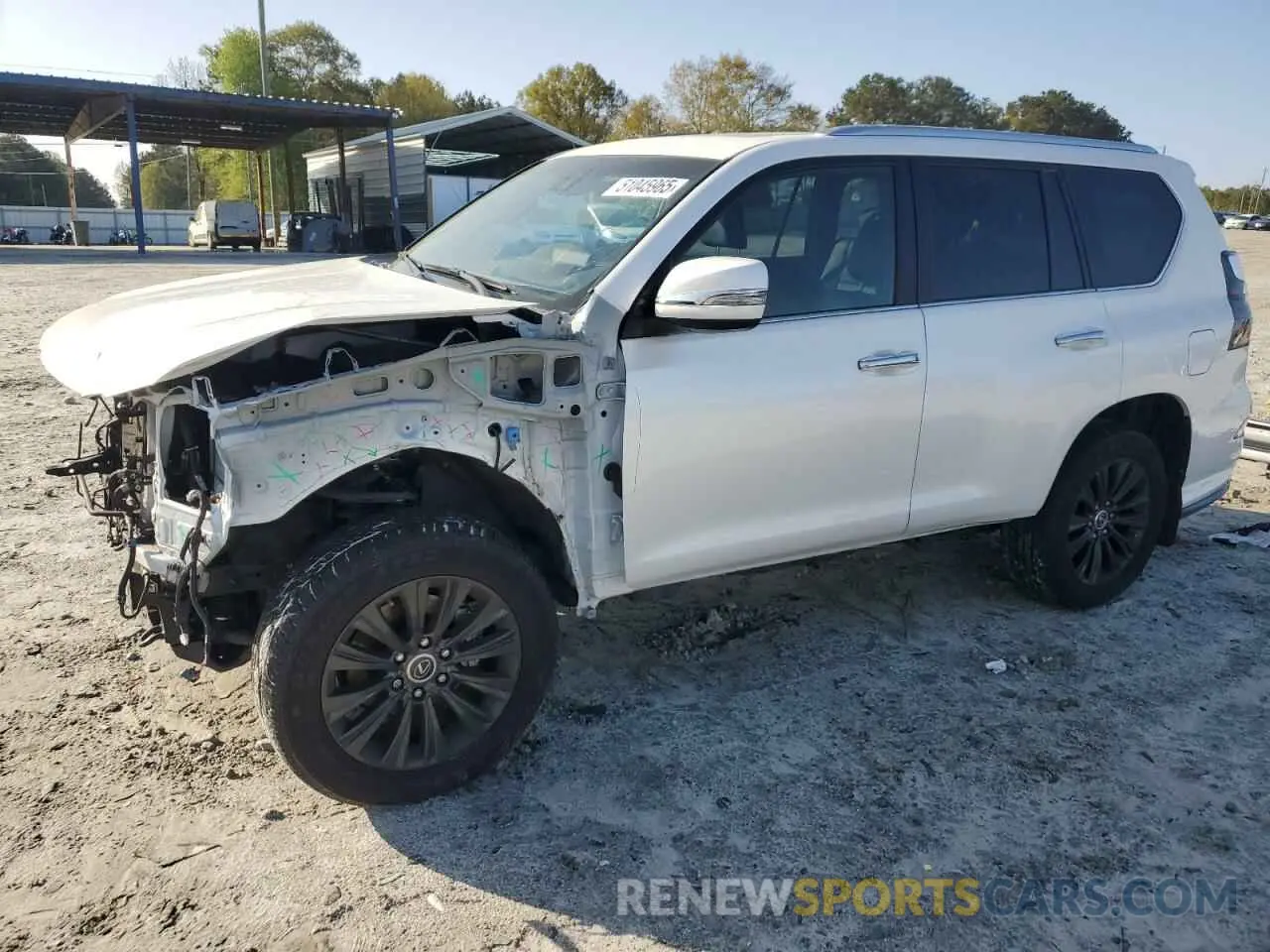 1 fotografías del automóvil dañado JTJGM7BX1P5364962 LEXUS GX 2023