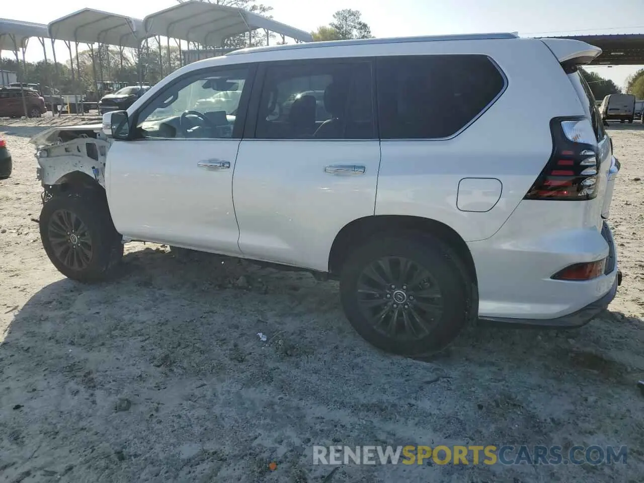 2 fotografías del automóvil dañado JTJGM7BX1P5364962 LEXUS GX 2023