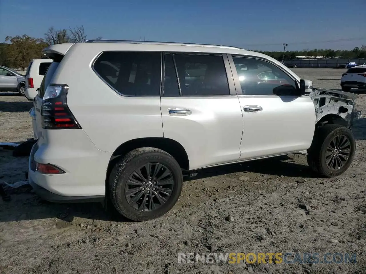 3 fotografías del automóvil dañado JTJGM7BX1P5364962 LEXUS GX 2023