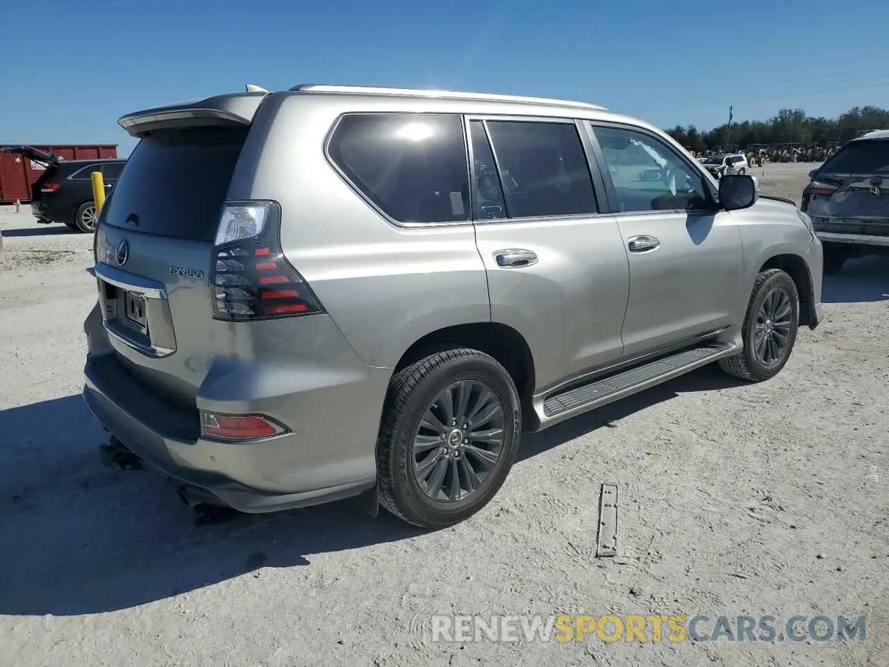 3 fotografías del automóvil dañado JTJGM7BX2P5366624 LEXUS GX 2023