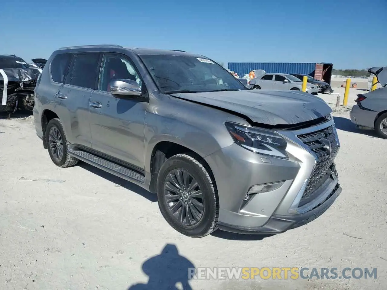 4 fotografías del automóvil dañado JTJGM7BX2P5366624 LEXUS GX 2023