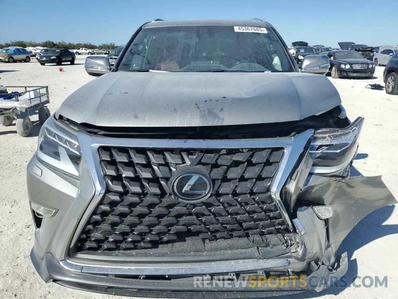 5 fotografías del automóvil dañado JTJGM7BX2P5366624 LEXUS GX 2023