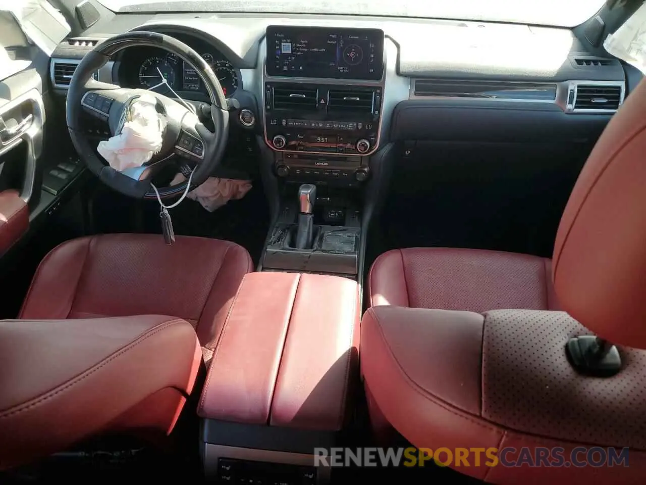 8 fotografías del automóvil dañado JTJGM7BX2P5366624 LEXUS GX 2023