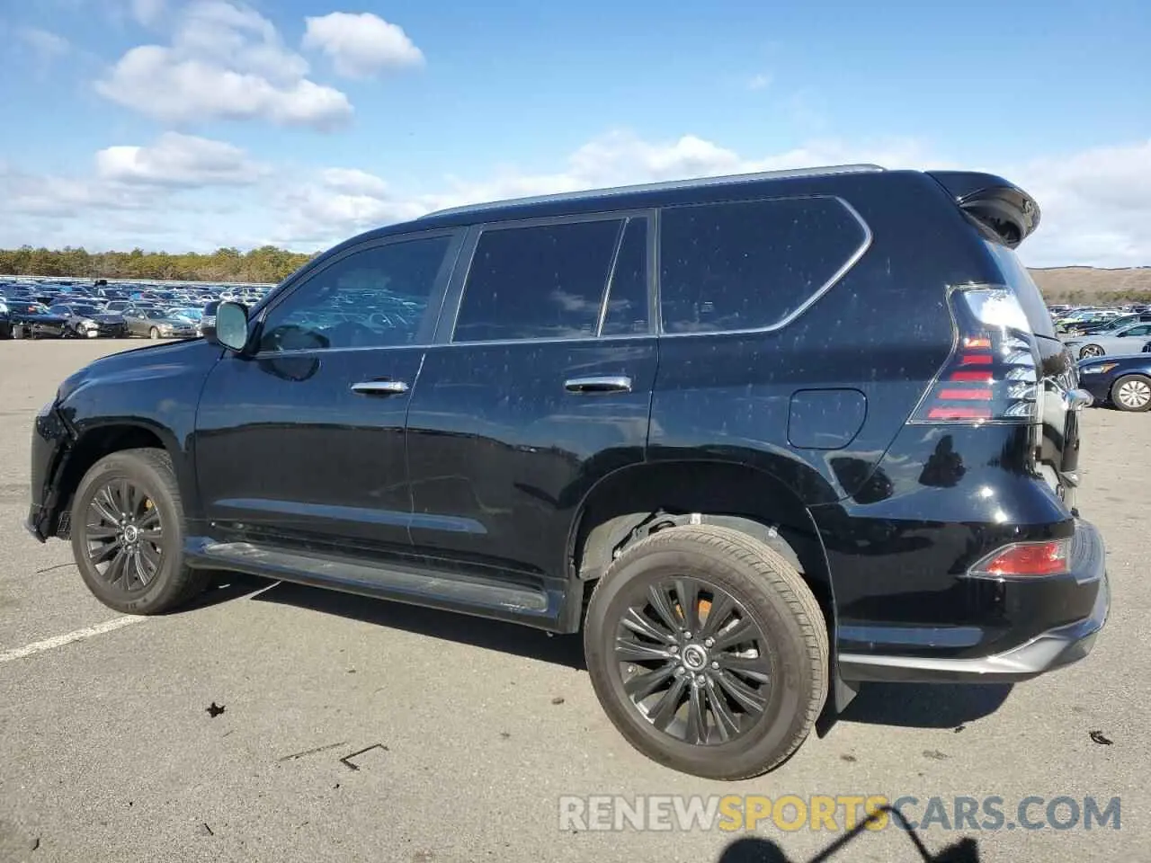 2 fotografías del automóvil dañado JTJGM7BX4P5375292 LEXUS GX 2023