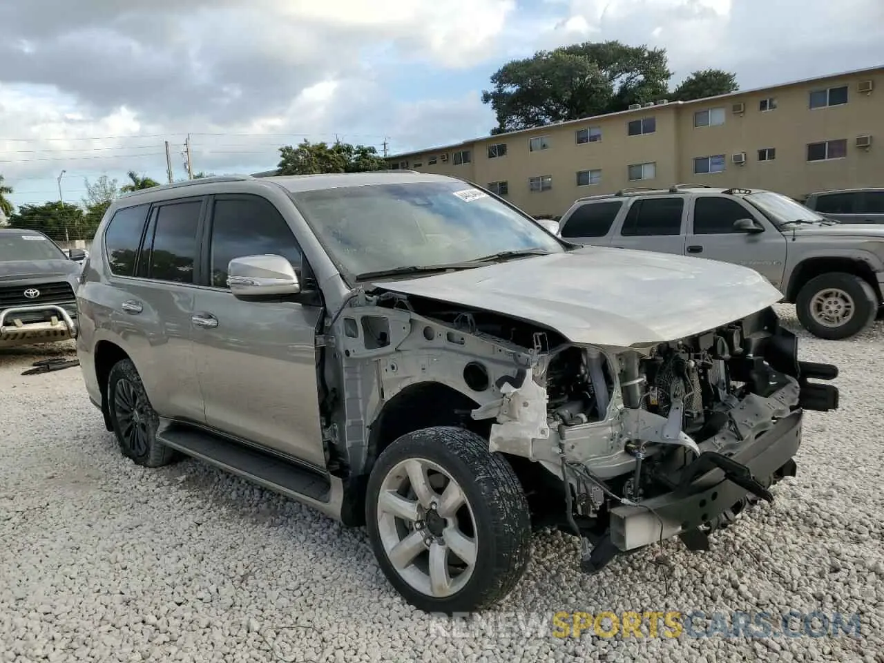 4 fotografías del automóvil dañado JTJGM7BX6P5350328 LEXUS GX 2023