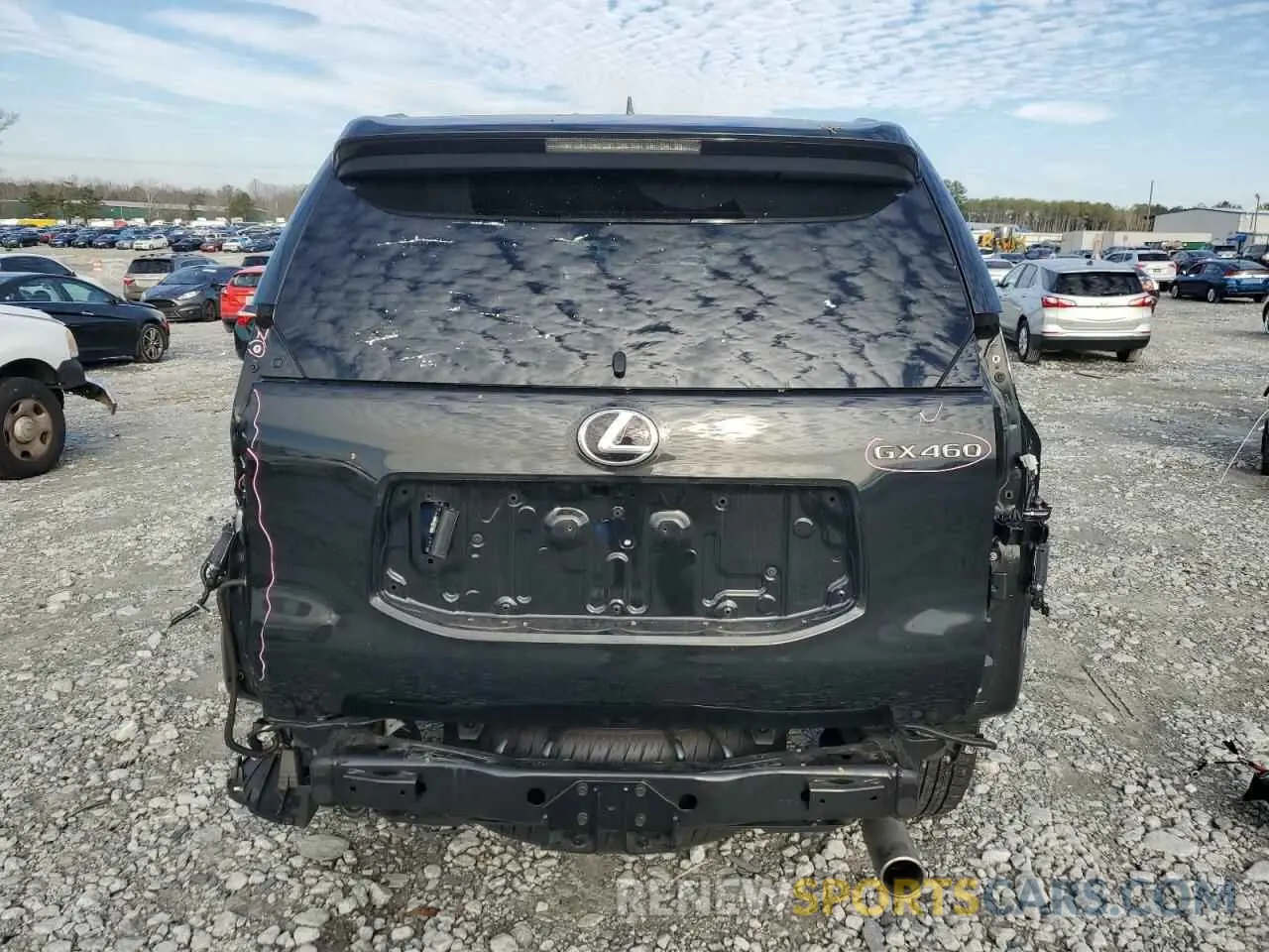 6 fotografías del automóvil dañado JTJGM7BX6P5371390 LEXUS GX 2023