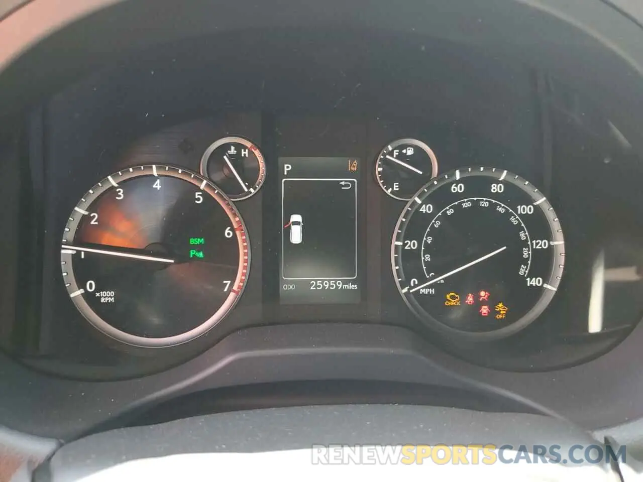 9 fotografías del automóvil dañado JTJSM7BX6P5342949 LEXUS GX 2023