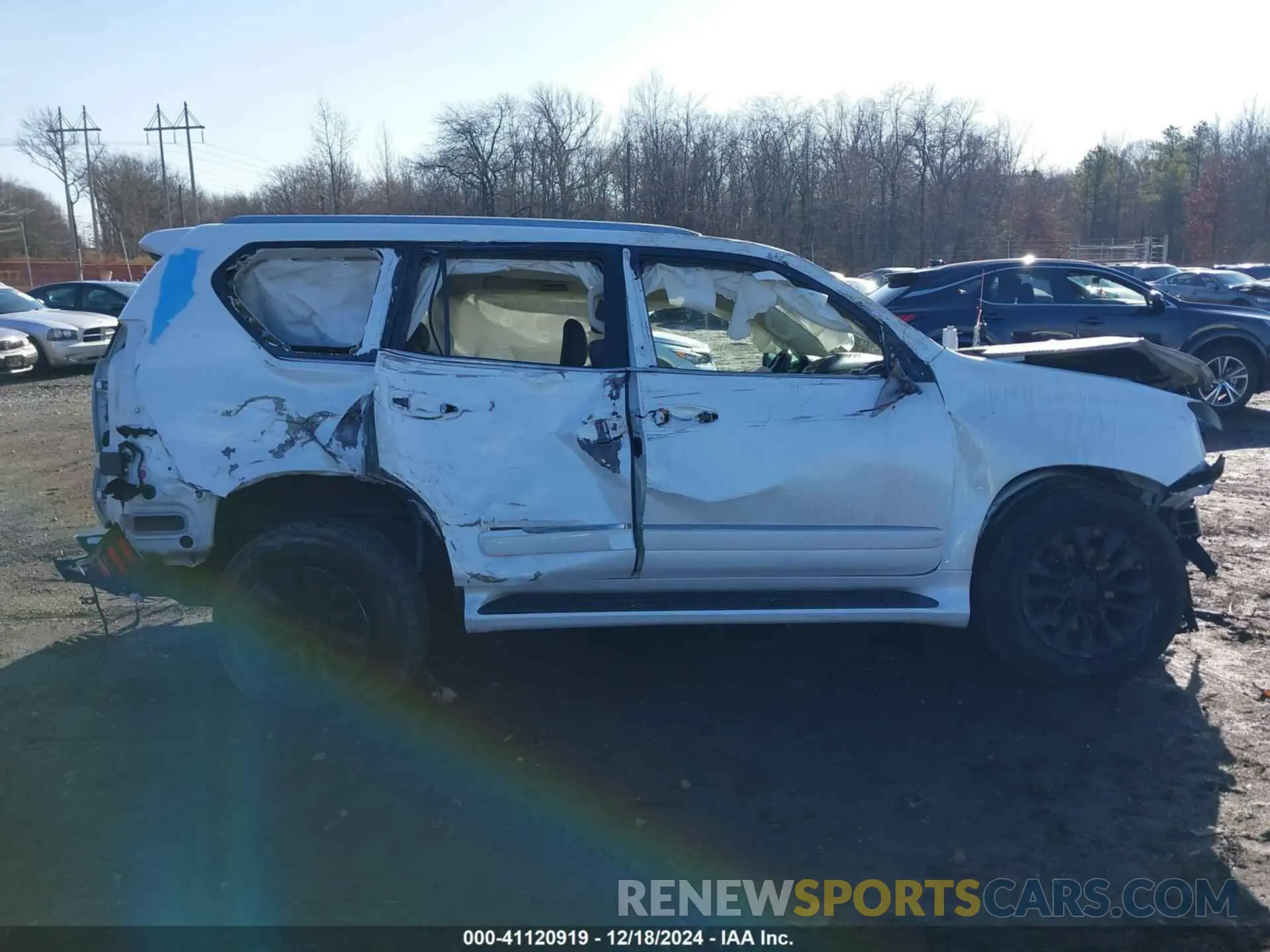 13 fotografías del automóvil dañado JTJBM7FX0K5216802 LEXUS GX 460 2019