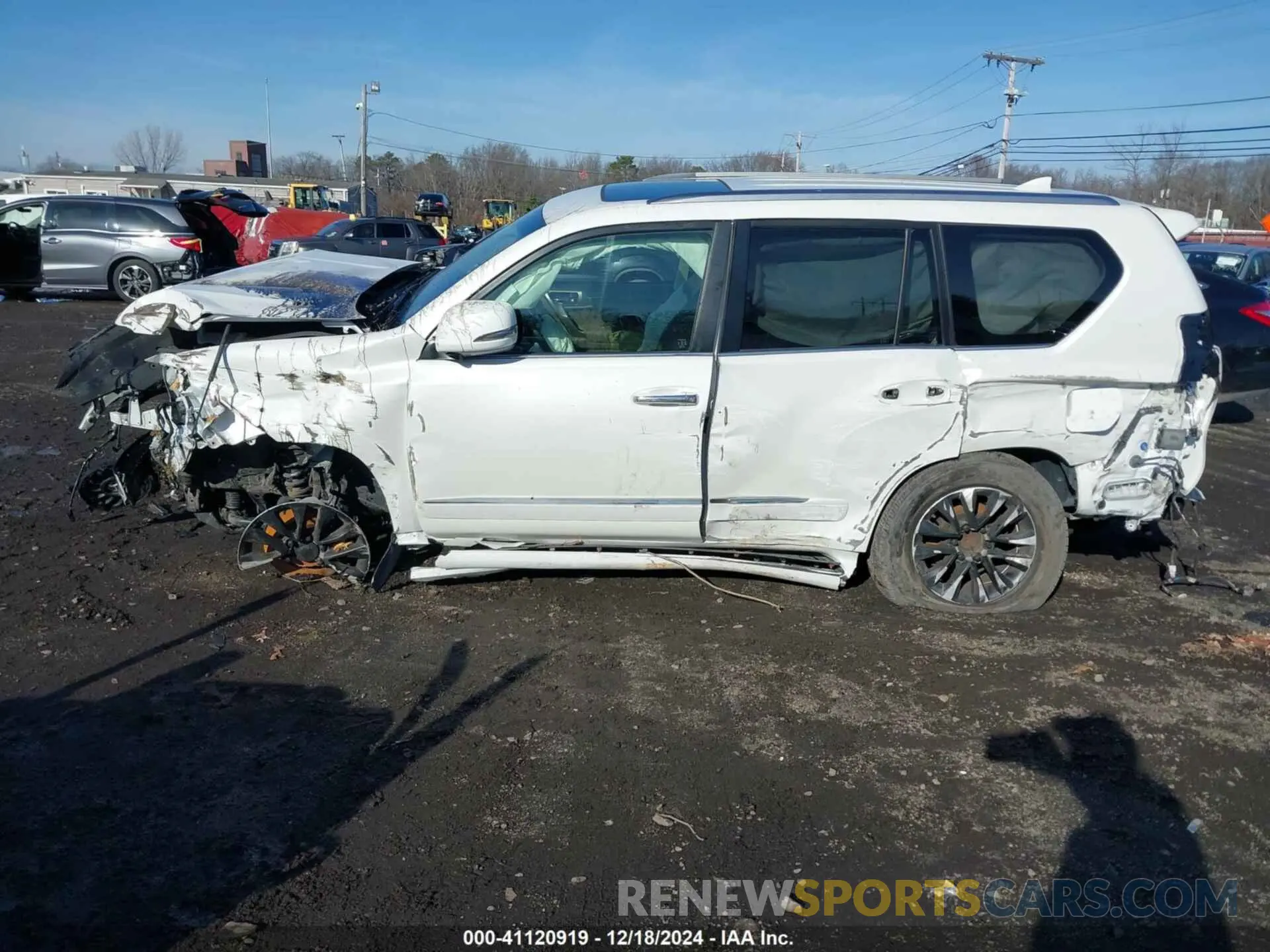 14 fotografías del automóvil dañado JTJBM7FX0K5216802 LEXUS GX 460 2019