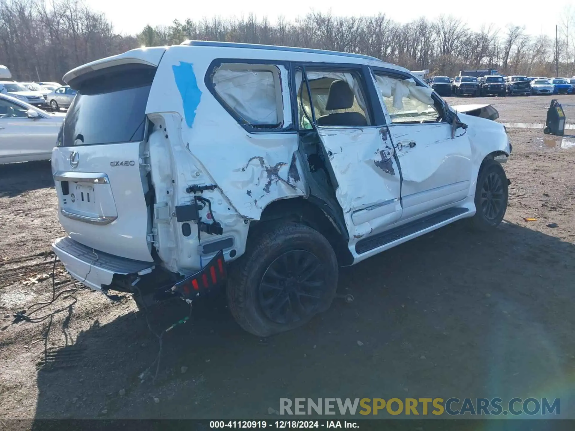 4 fotografías del automóvil dañado JTJBM7FX0K5216802 LEXUS GX 460 2019
