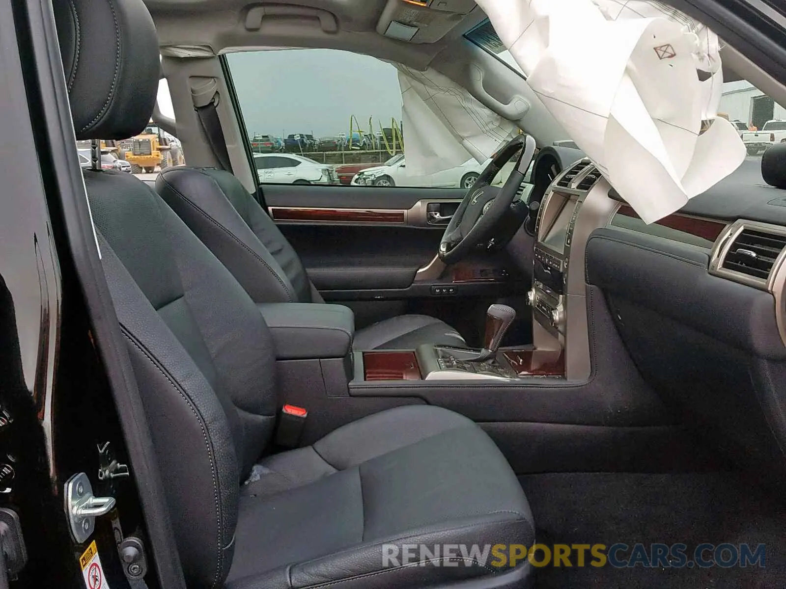 5 fotografías del automóvil dañado JTJBM7FX1K5212399 LEXUS GX 460 2019