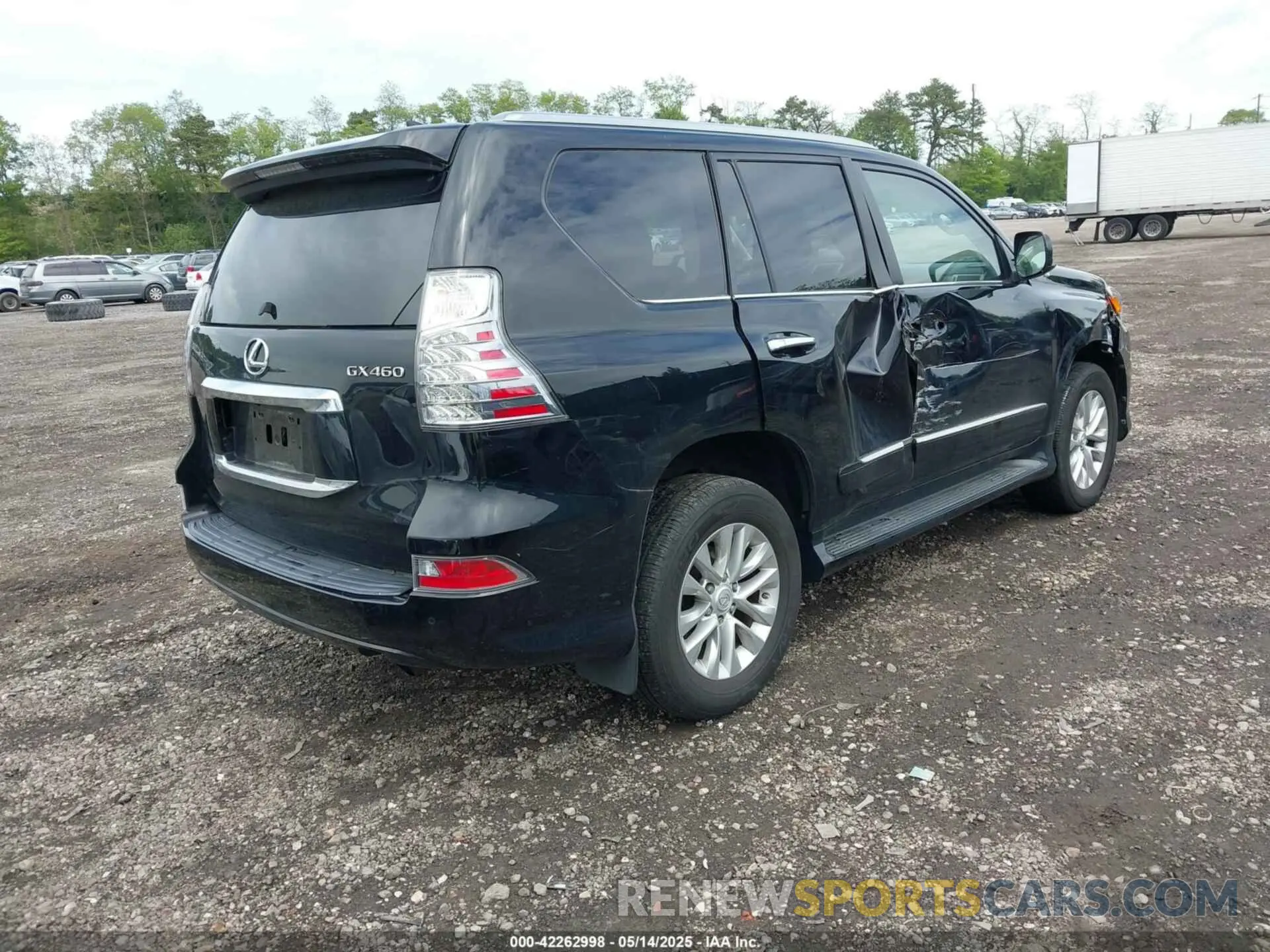 4 fotografías del automóvil dañado JTJBM7FX1K5225329 LEXUS GX 460 2019