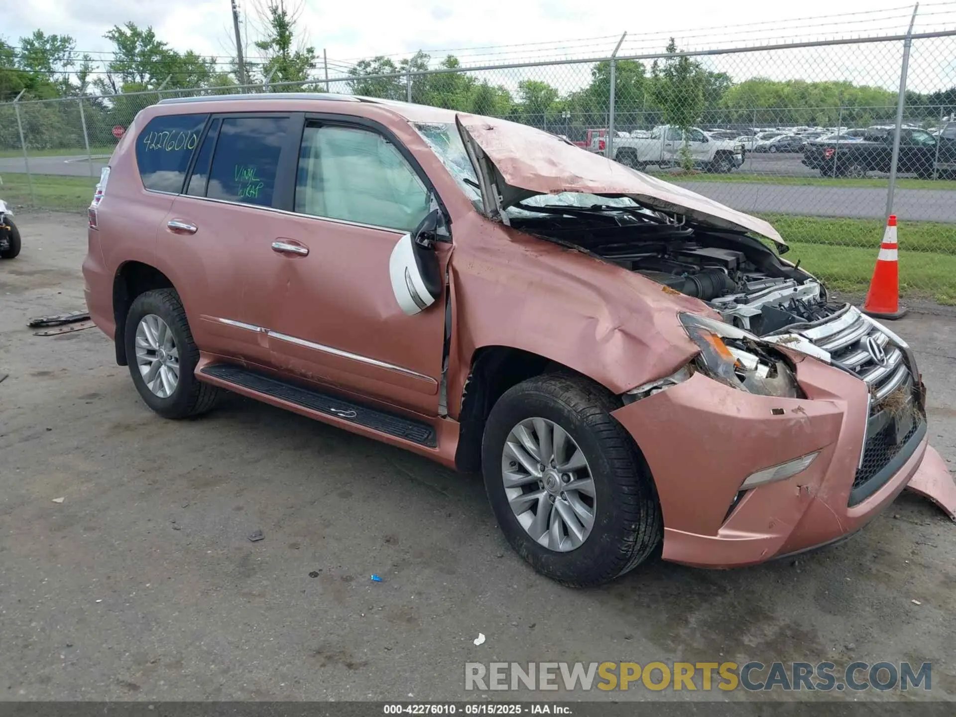 1 fotografías del automóvil dañado JTJBM7FX1K5235388 LEXUS GX 460 2019