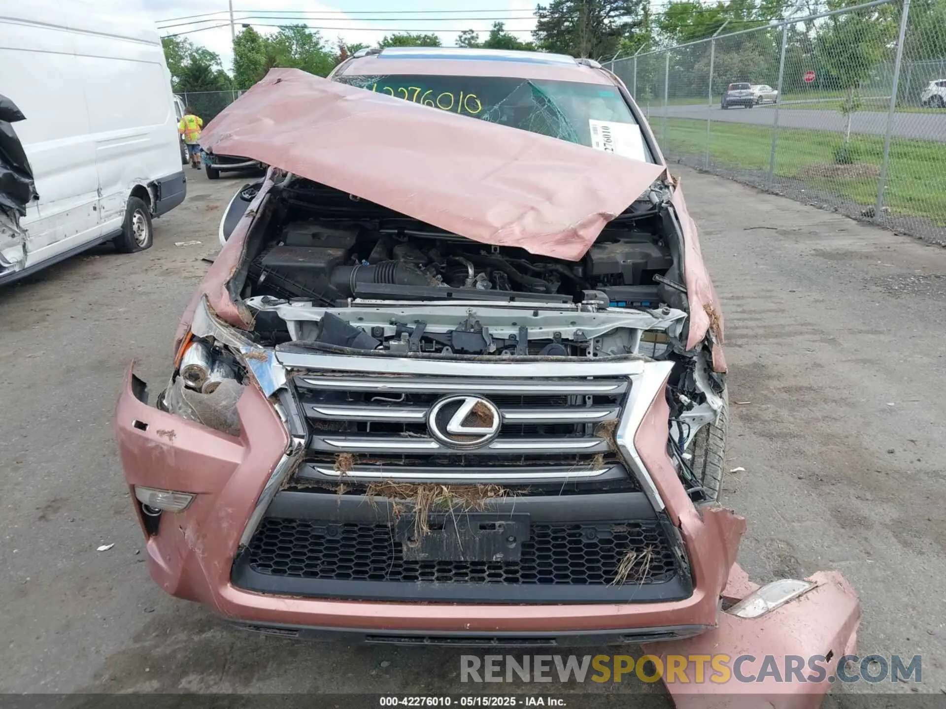 12 fotografías del automóvil dañado JTJBM7FX1K5235388 LEXUS GX 460 2019