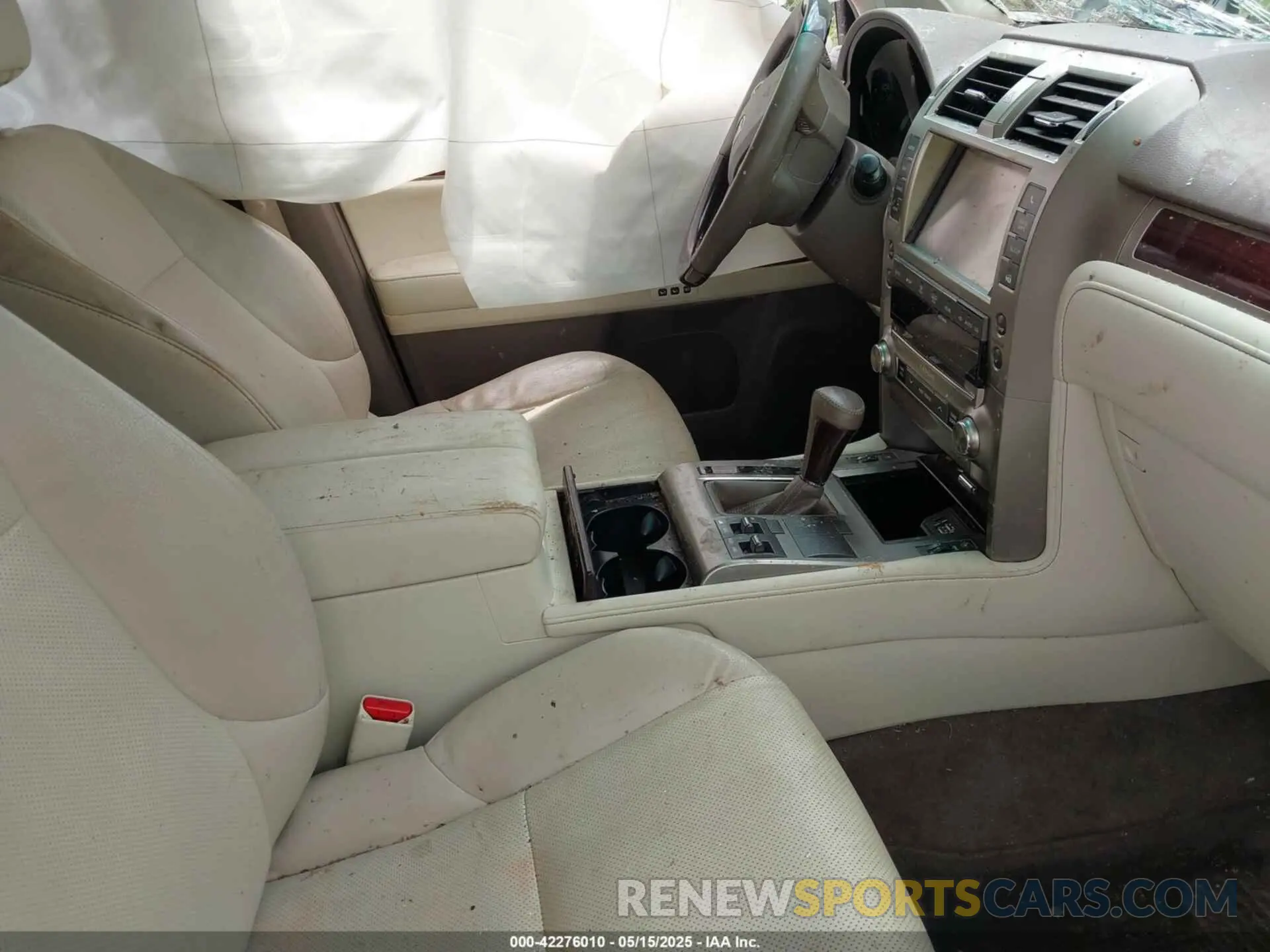 5 fotografías del automóvil dañado JTJBM7FX1K5235388 LEXUS GX 460 2019