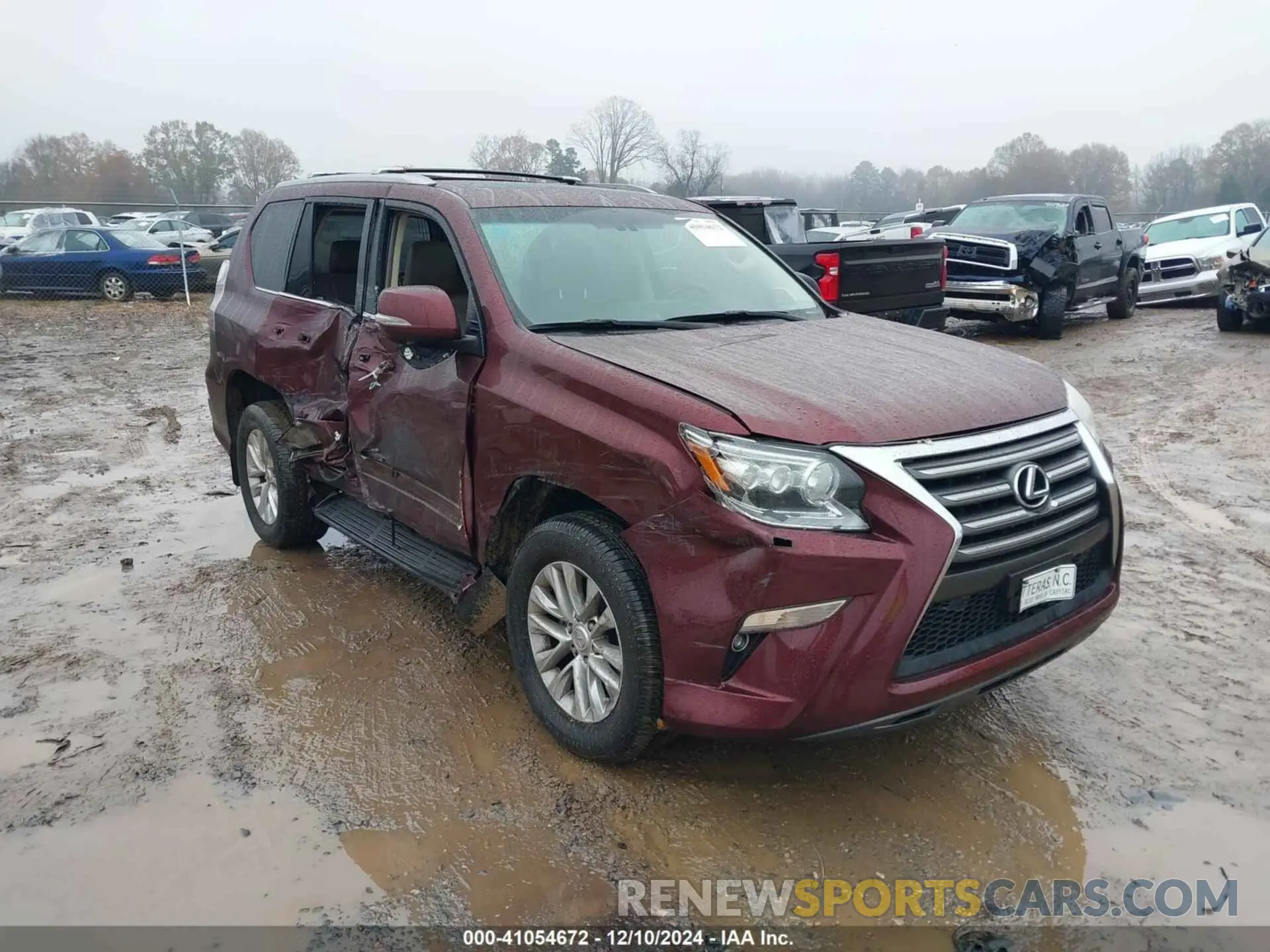1 fotografías del automóvil dañado JTJBM7FX2K5216168 LEXUS GX 460 2019
