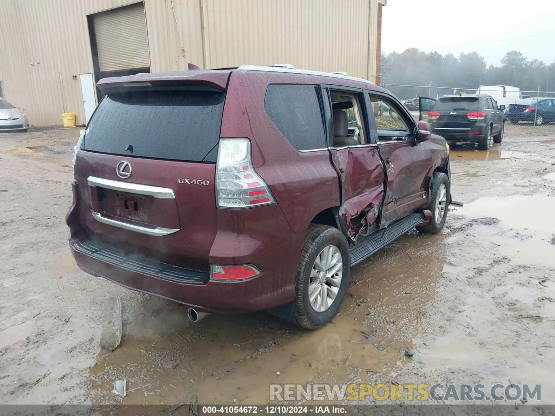 4 fotografías del automóvil dañado JTJBM7FX2K5216168 LEXUS GX 460 2019