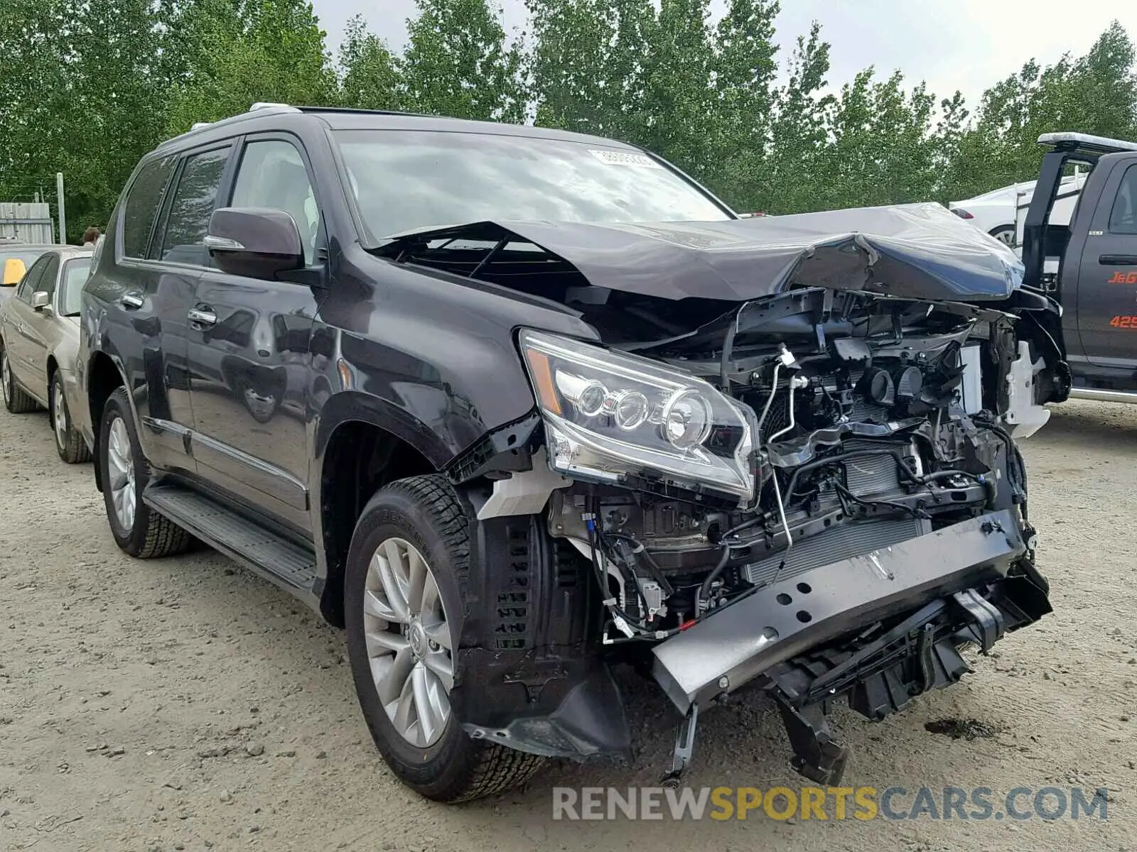 1 fotografías del automóvil dañado JTJBM7FX2K5218003 LEXUS GX 460 2019