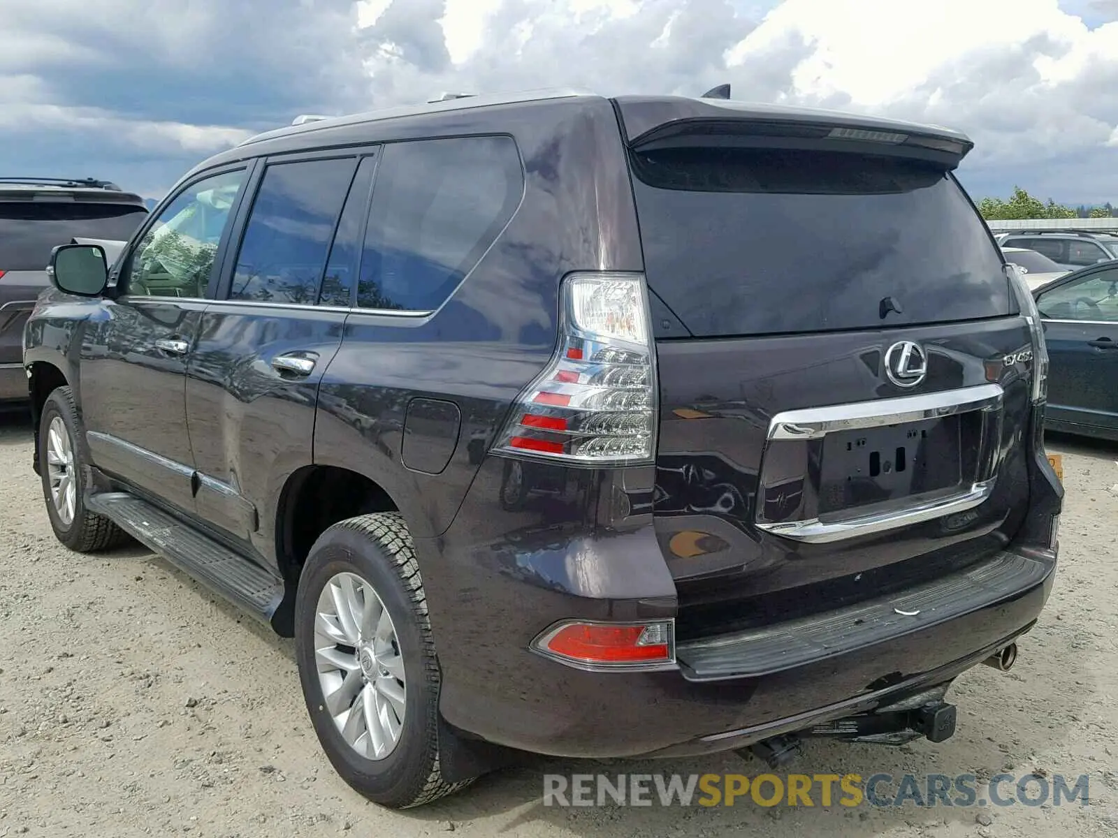 3 fotografías del automóvil dañado JTJBM7FX2K5218003 LEXUS GX 460 2019