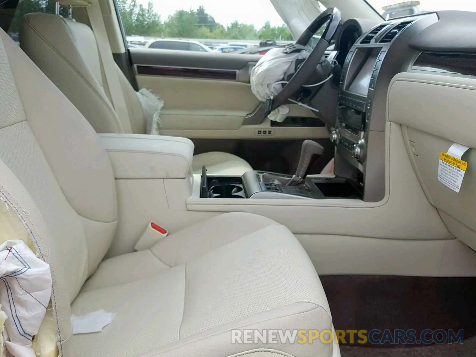5 fotografías del automóvil dañado JTJBM7FX2K5218003 LEXUS GX 460 2019
