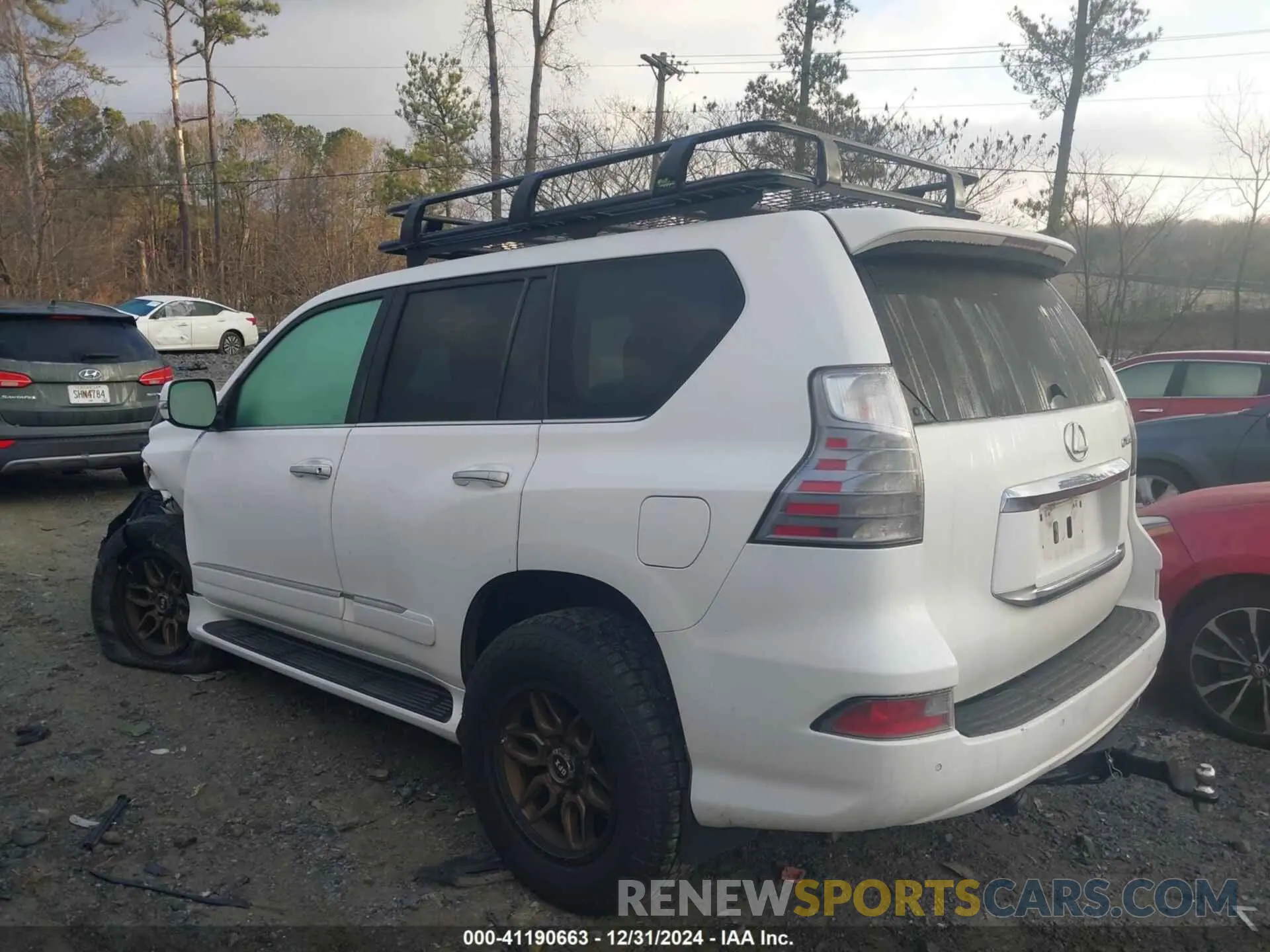 14 fotografías del automóvil dañado JTJBM7FX2K5223637 LEXUS GX 460 2019