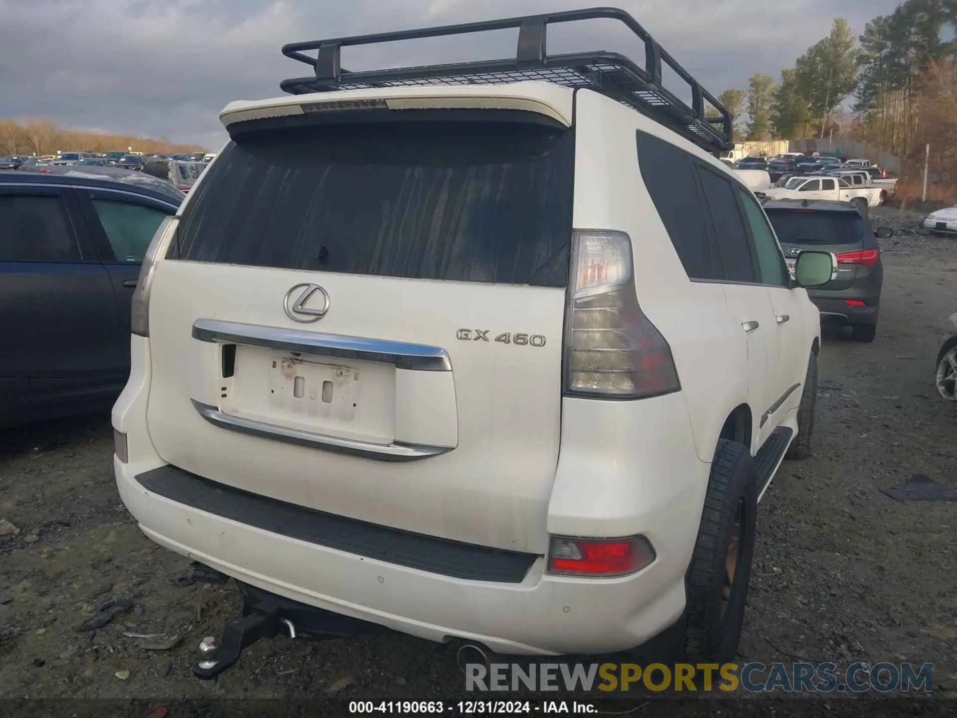 4 fotografías del automóvil dañado JTJBM7FX2K5223637 LEXUS GX 460 2019