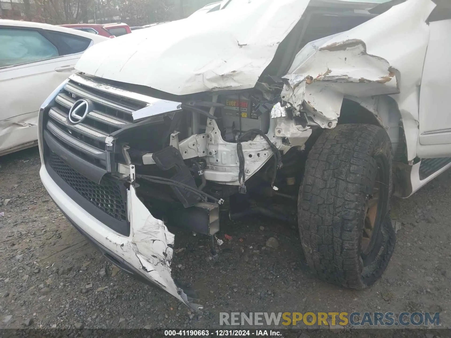 6 fotografías del automóvil dañado JTJBM7FX2K5223637 LEXUS GX 460 2019