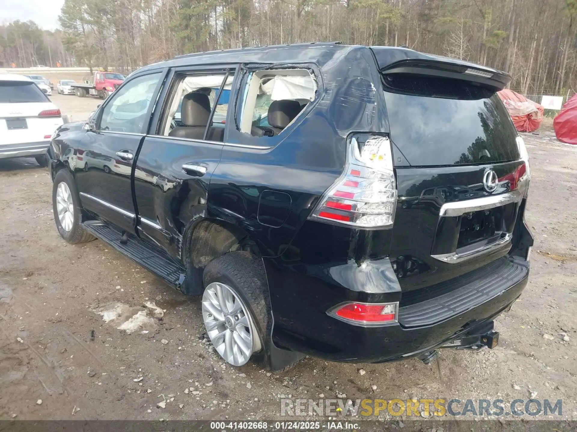 3 fotografías del automóvil dañado JTJBM7FX2K5225811 LEXUS GX 460 2019