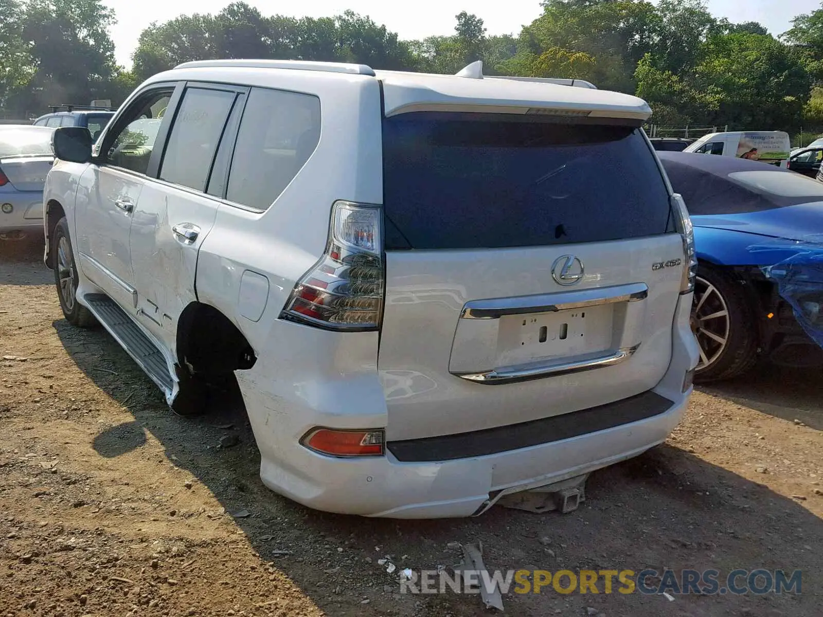 3 fotografías del automóvil dañado JTJBM7FX3K5226899 LEXUS GX 460 2019