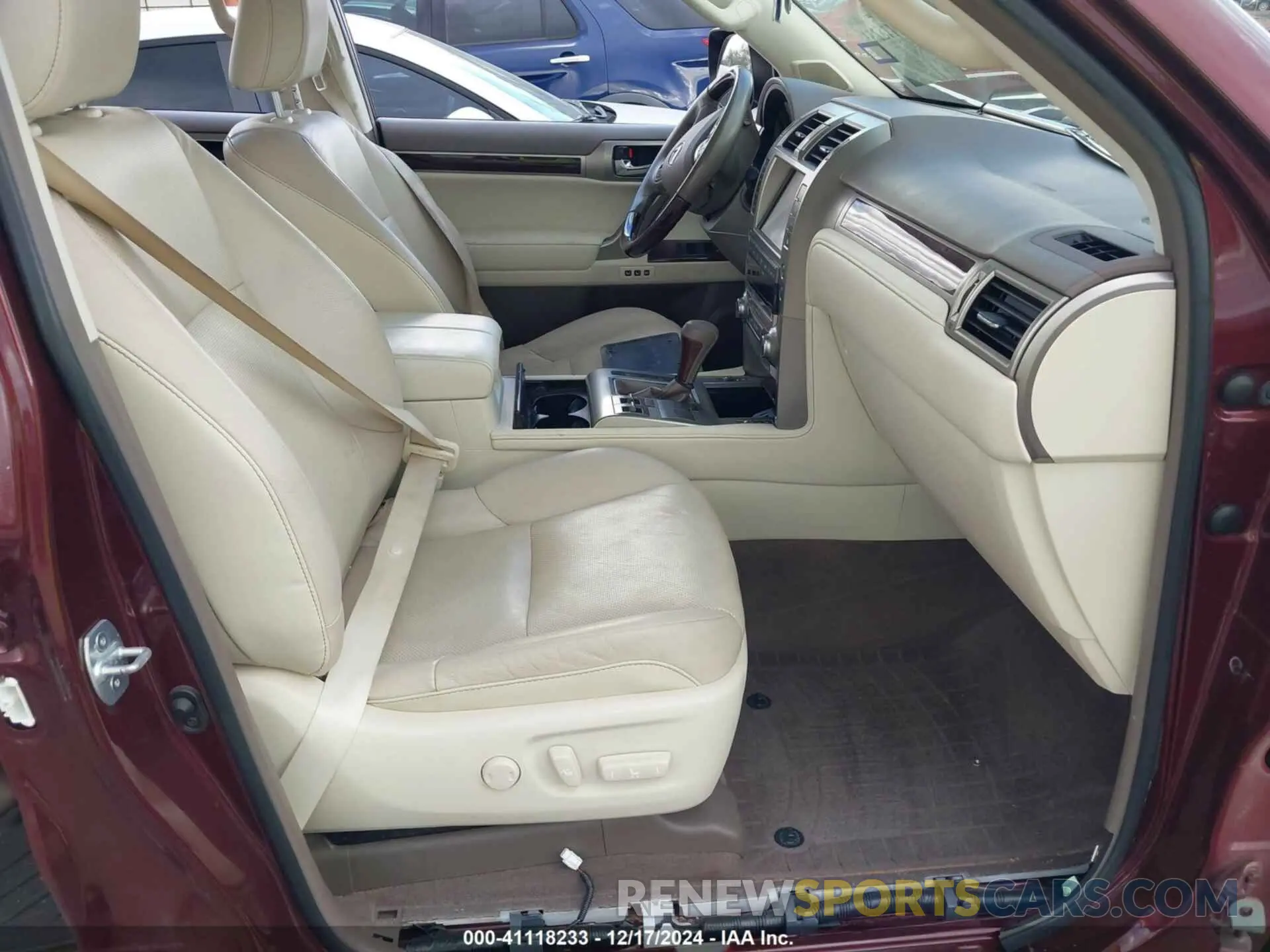 5 fotografías del automóvil dañado JTJBM7FX3K5239345 LEXUS GX 460 2019