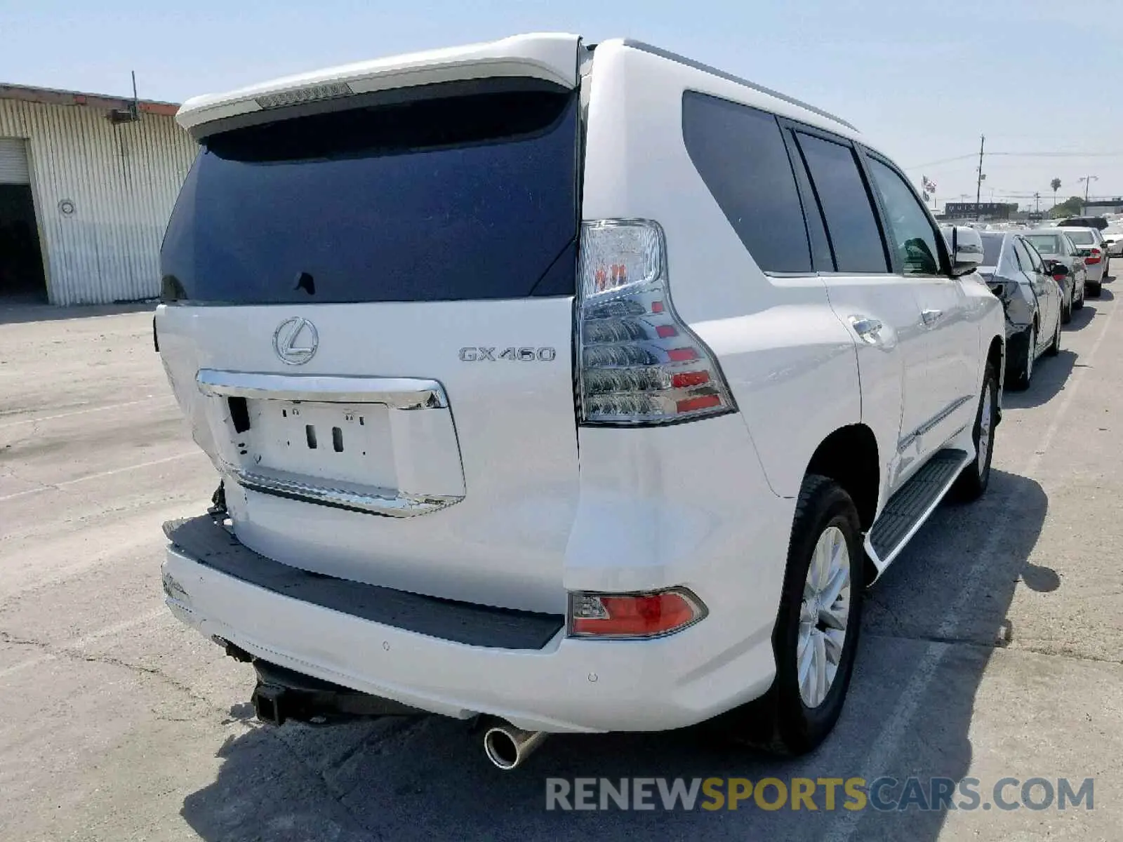 4 fotografías del automóvil dañado JTJBM7FX4K5215636 LEXUS GX 460 2019