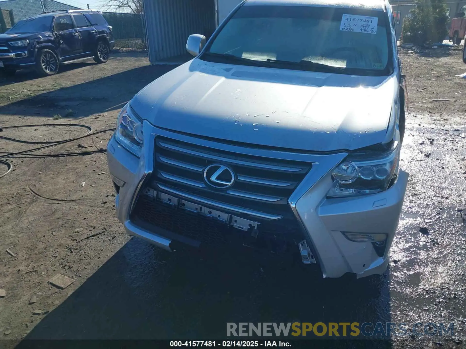 14 fotografías del automóvil dañado JTJBM7FX5K5211143 LEXUS GX 460 2019