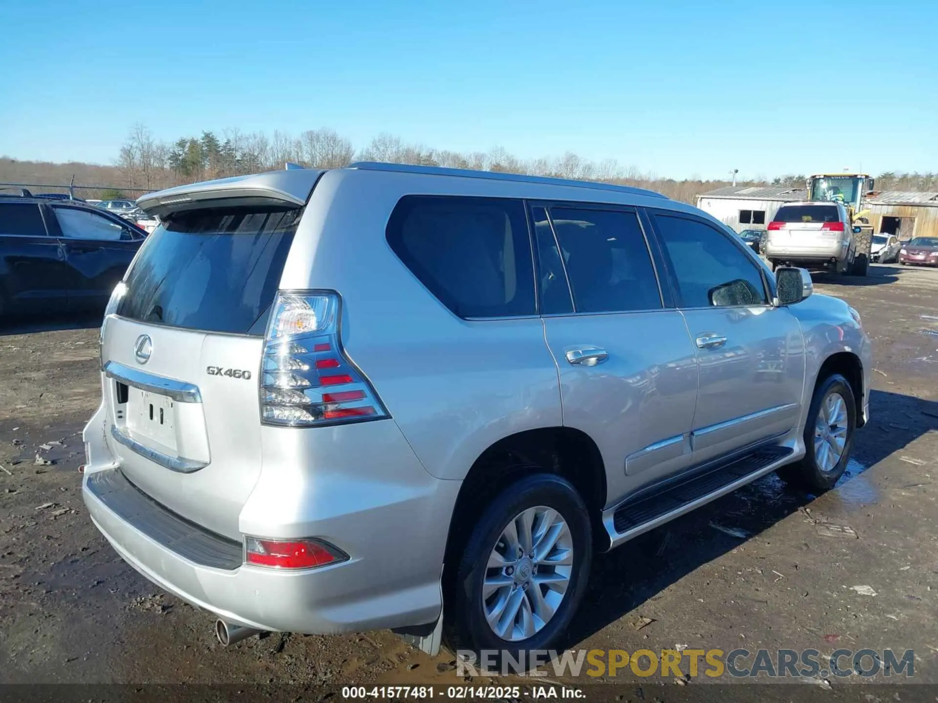 4 fotografías del automóvil dañado JTJBM7FX5K5211143 LEXUS GX 460 2019