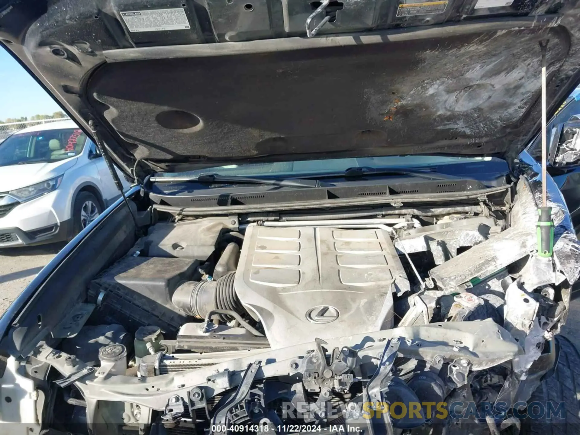 10 fotografías del automóvil dañado JTJBM7FX5K5231067 LEXUS GX 460 2019