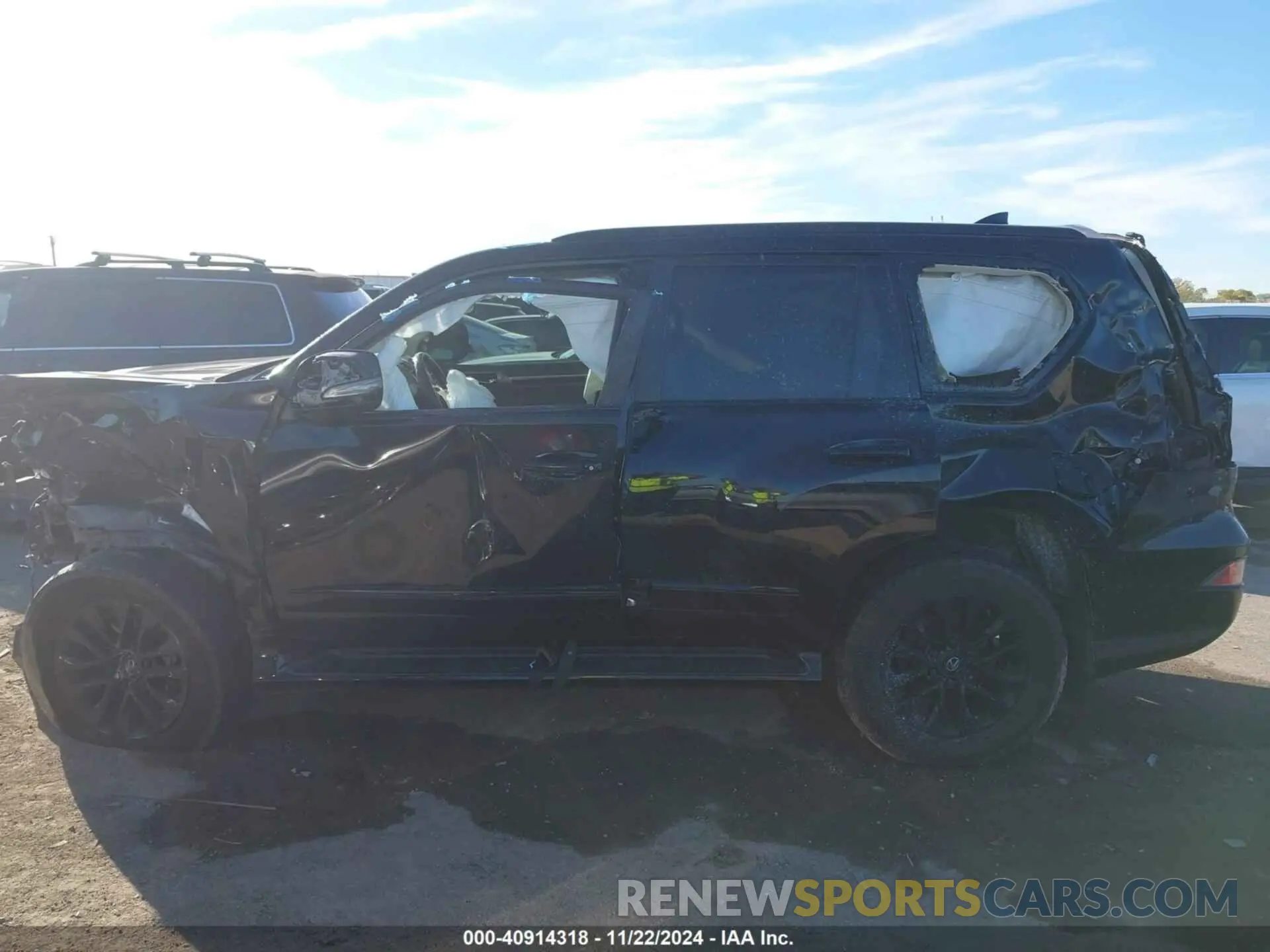 13 fotografías del automóvil dañado JTJBM7FX5K5231067 LEXUS GX 460 2019