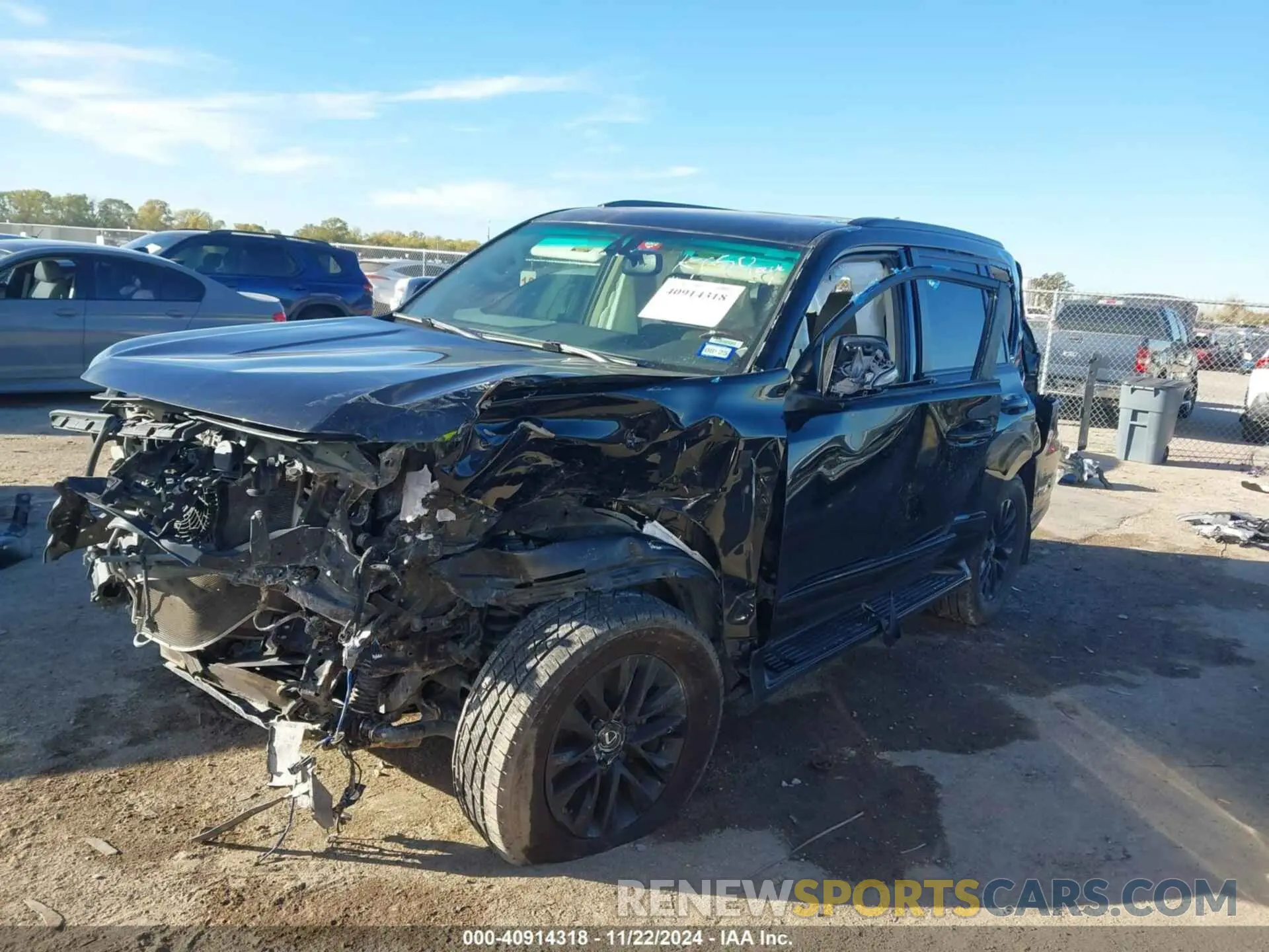 2 fotografías del automóvil dañado JTJBM7FX5K5231067 LEXUS GX 460 2019