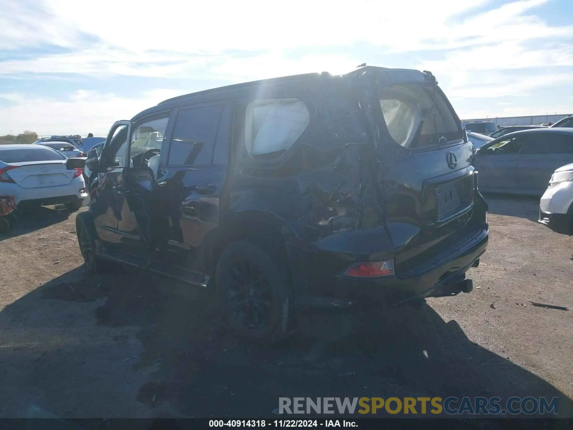 3 fotografías del automóvil dañado JTJBM7FX5K5231067 LEXUS GX 460 2019