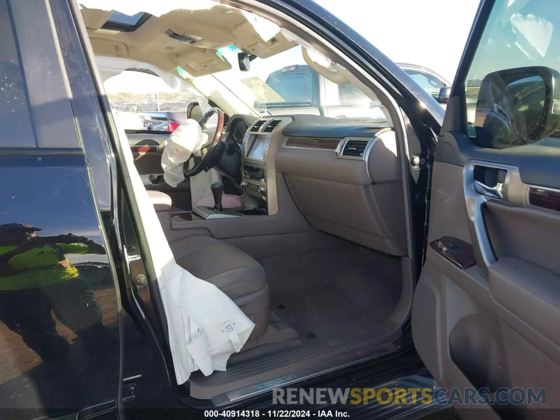 5 fotografías del automóvil dañado JTJBM7FX5K5231067 LEXUS GX 460 2019