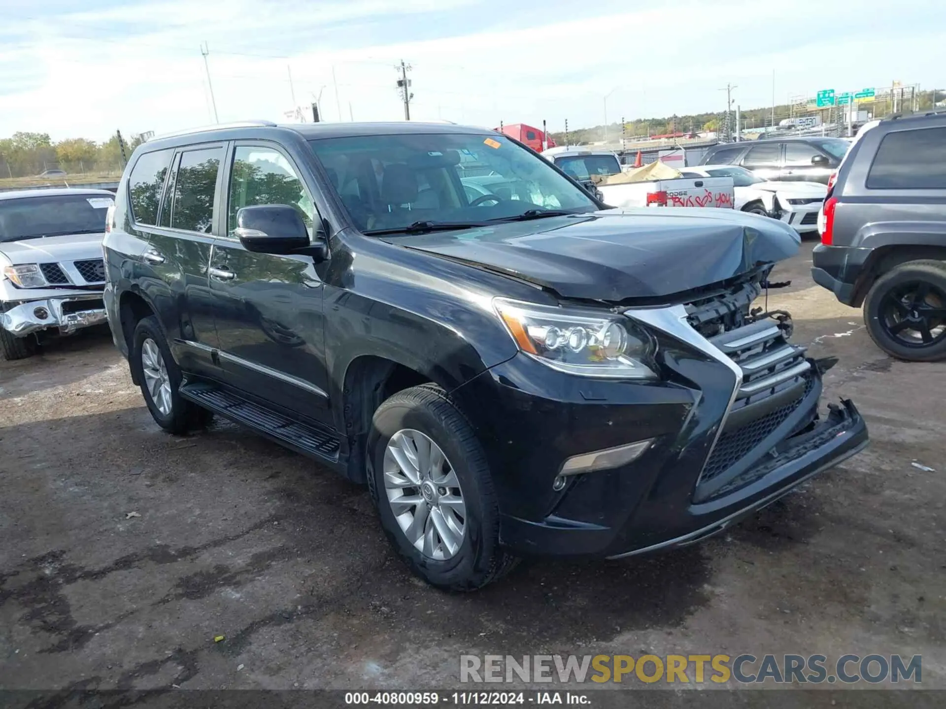 1 fotografías del automóvil dañado JTJBM7FX7K5220927 LEXUS GX 460 2019