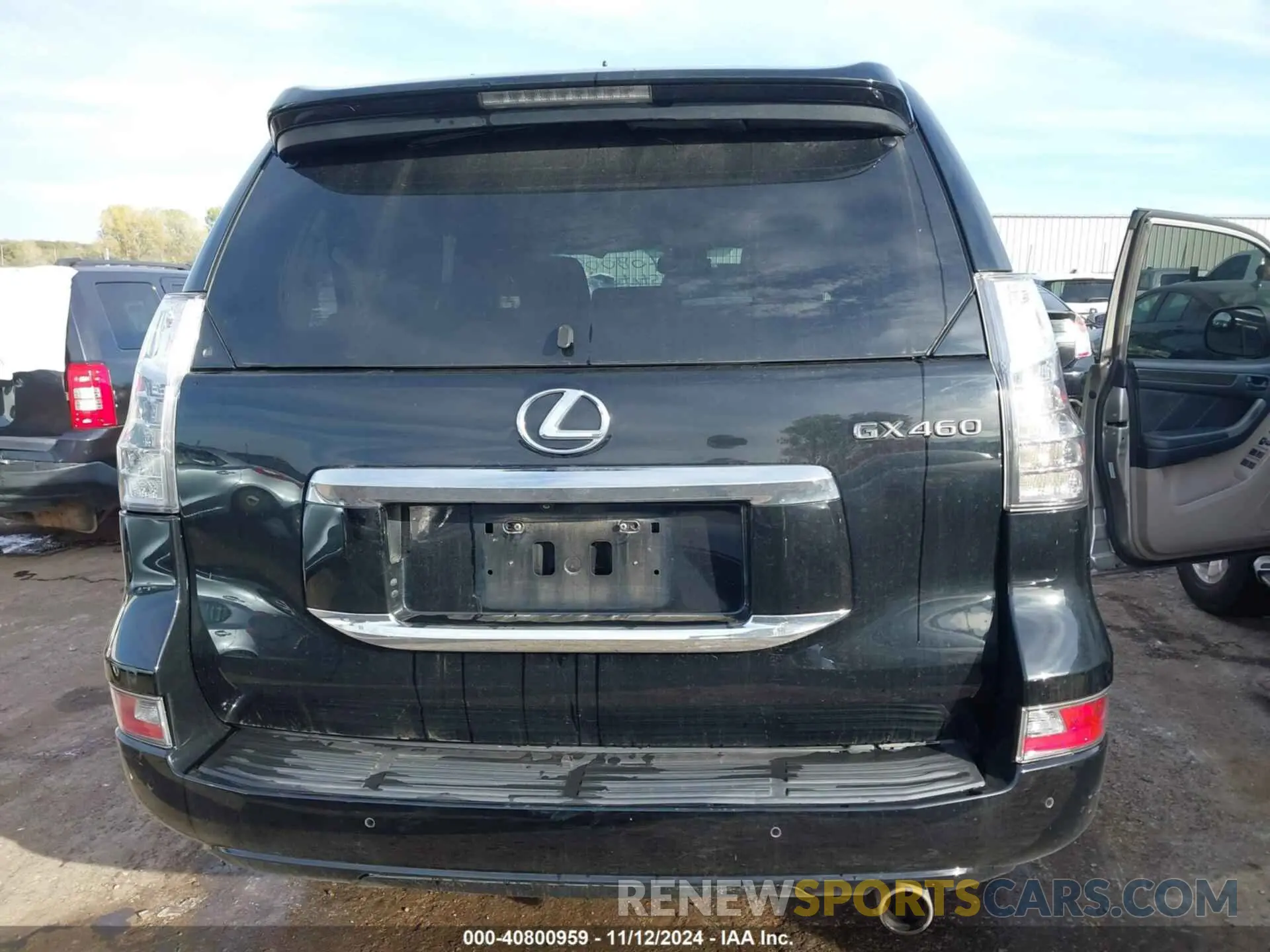 16 fotografías del automóvil dañado JTJBM7FX7K5220927 LEXUS GX 460 2019