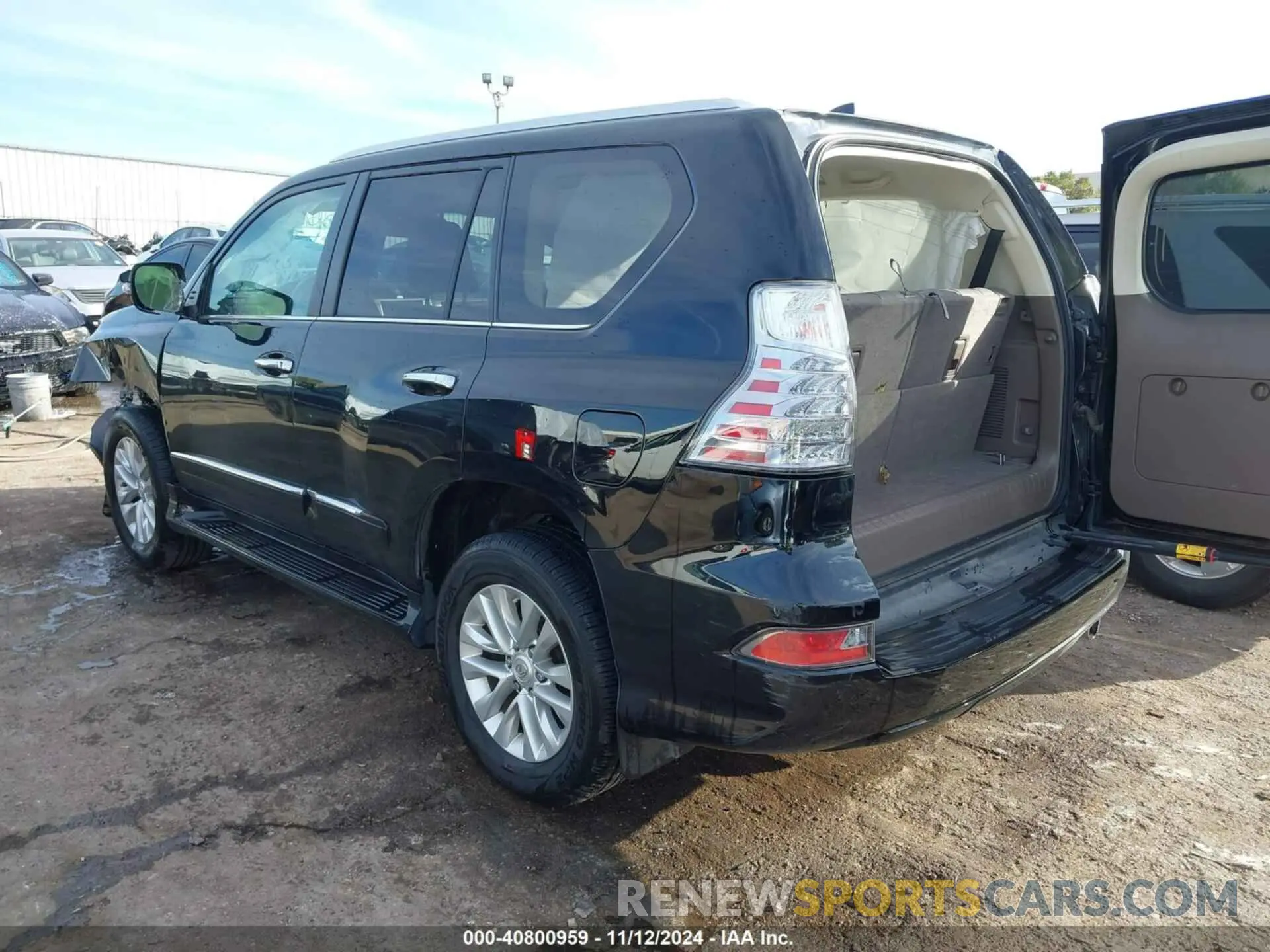 3 fotografías del automóvil dañado JTJBM7FX7K5220927 LEXUS GX 460 2019